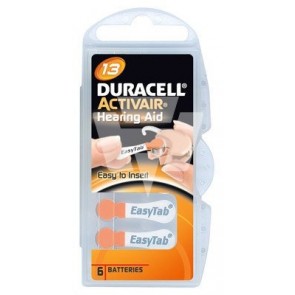 Duracell Hörgerätebatterie D13 Activair